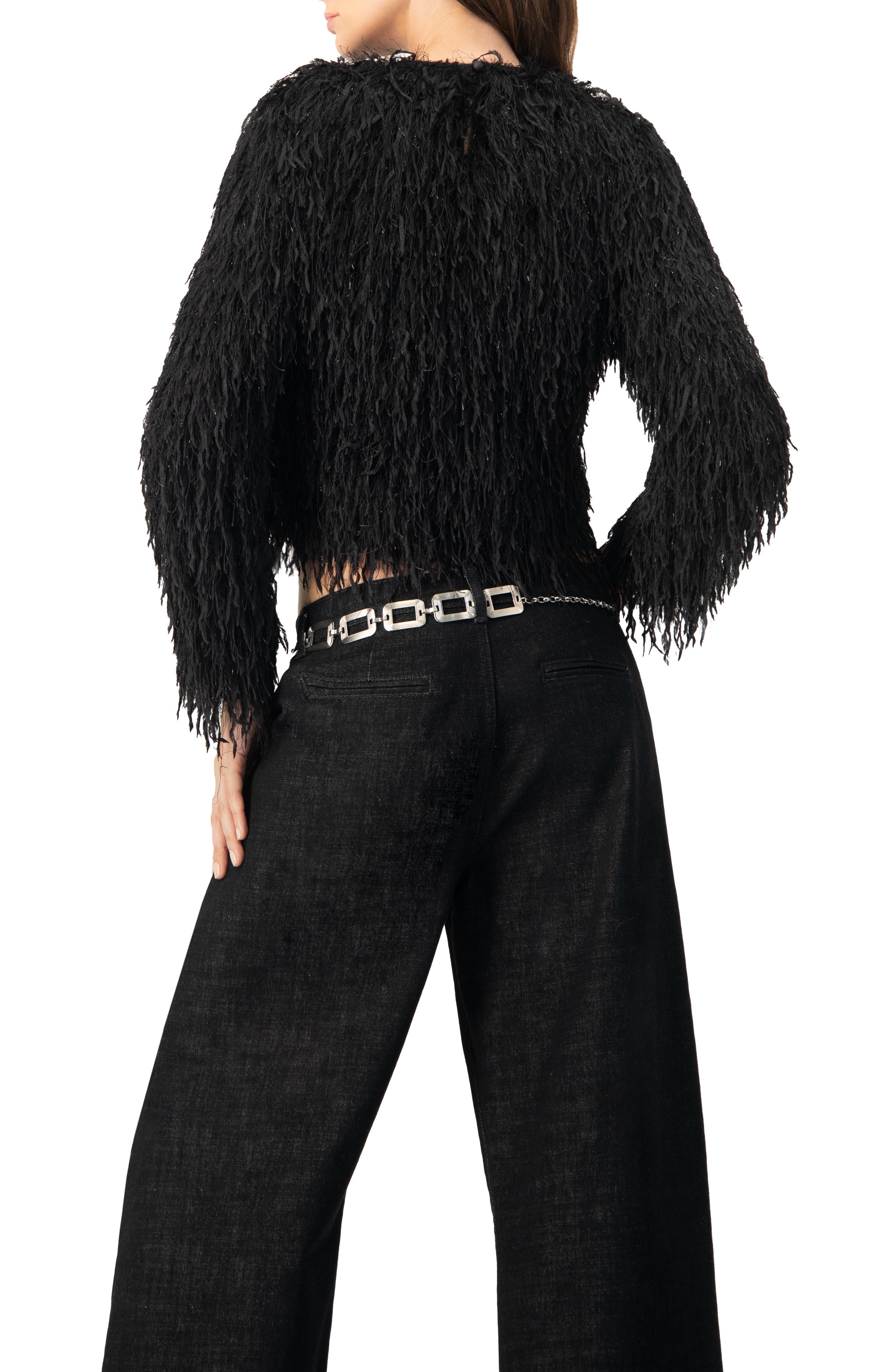 Straight Fit Round Neck Blouse - image 2