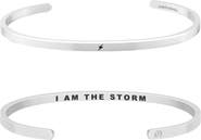 Mantra I Am The Storm bracelet