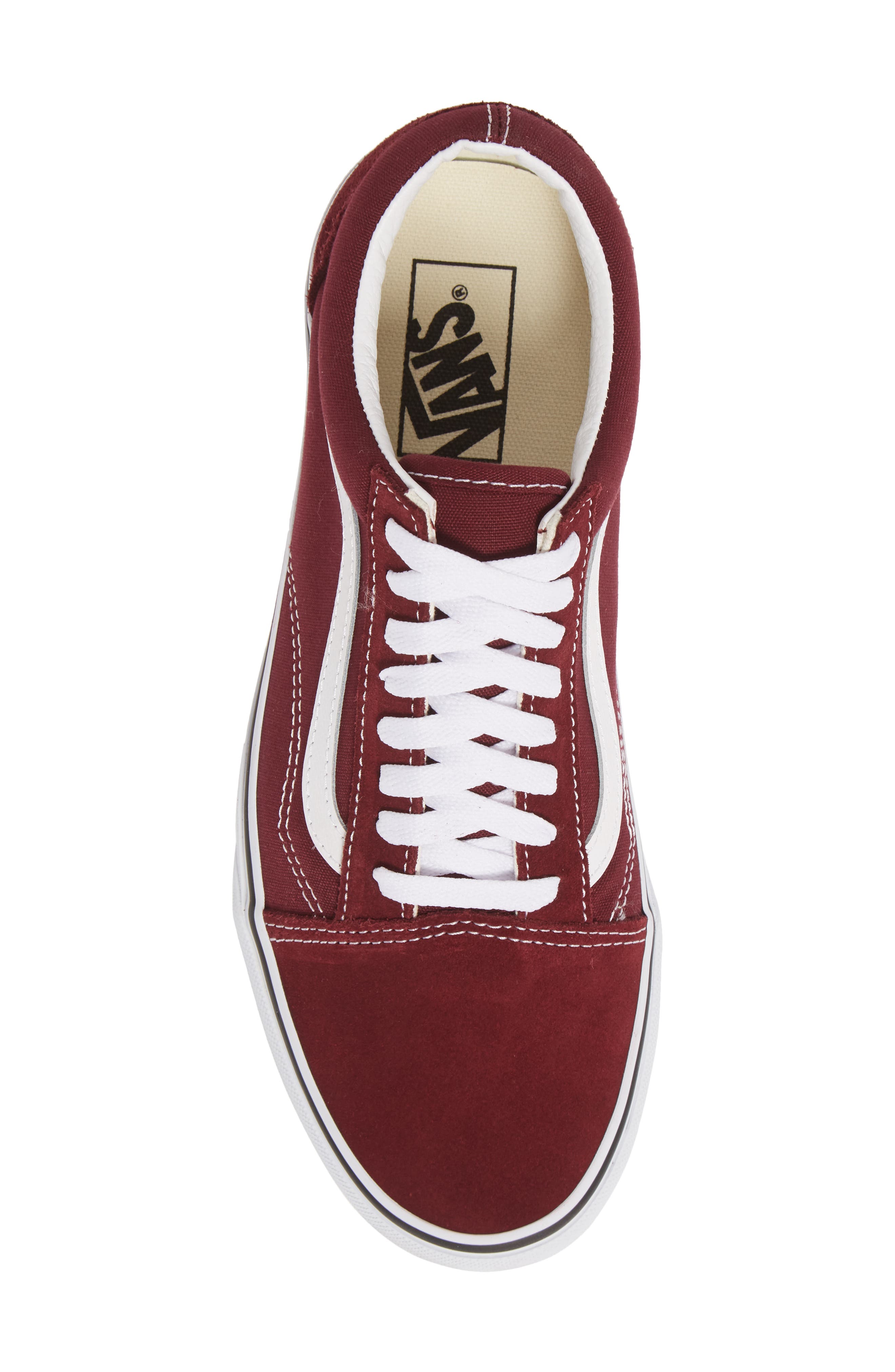 Old Skool Sneaker, Alternate, color, PORT ROYALE TRUE WHI