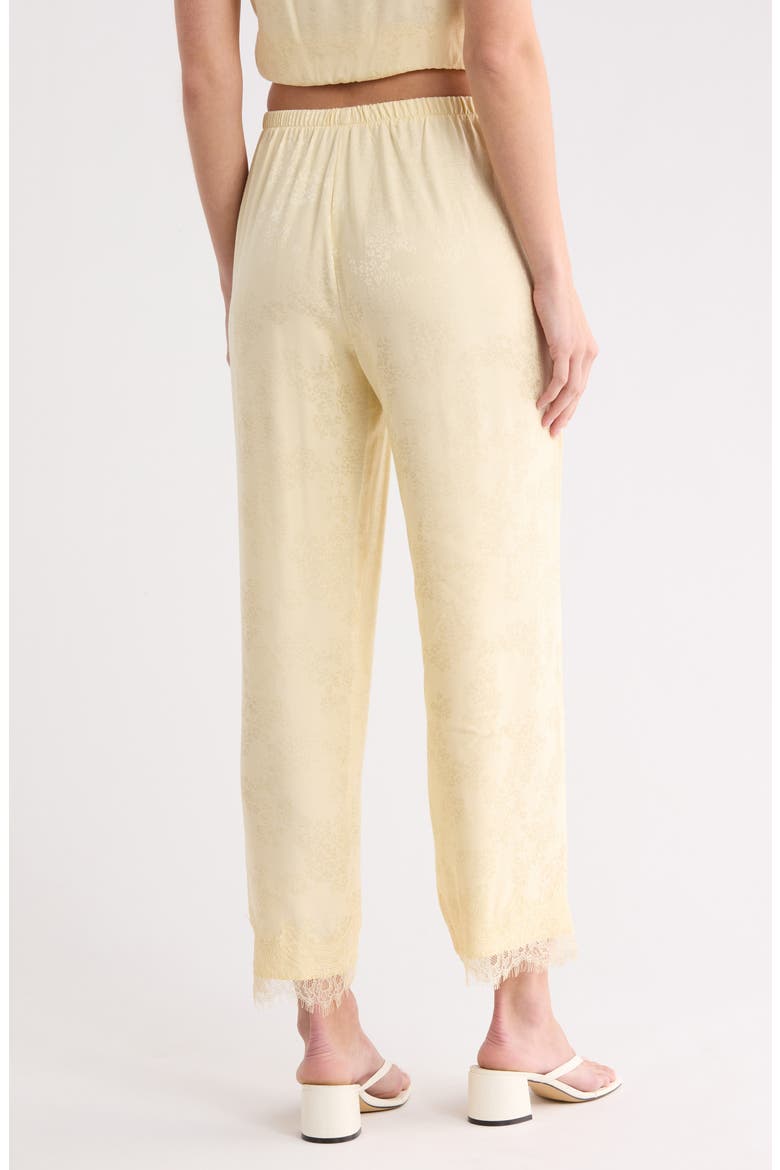 Lace Trim Pants, Alternate, color, CREAM