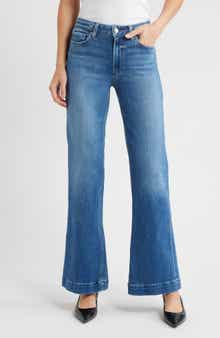 PAIGE Leenah High Waist Wide Leg Jeans