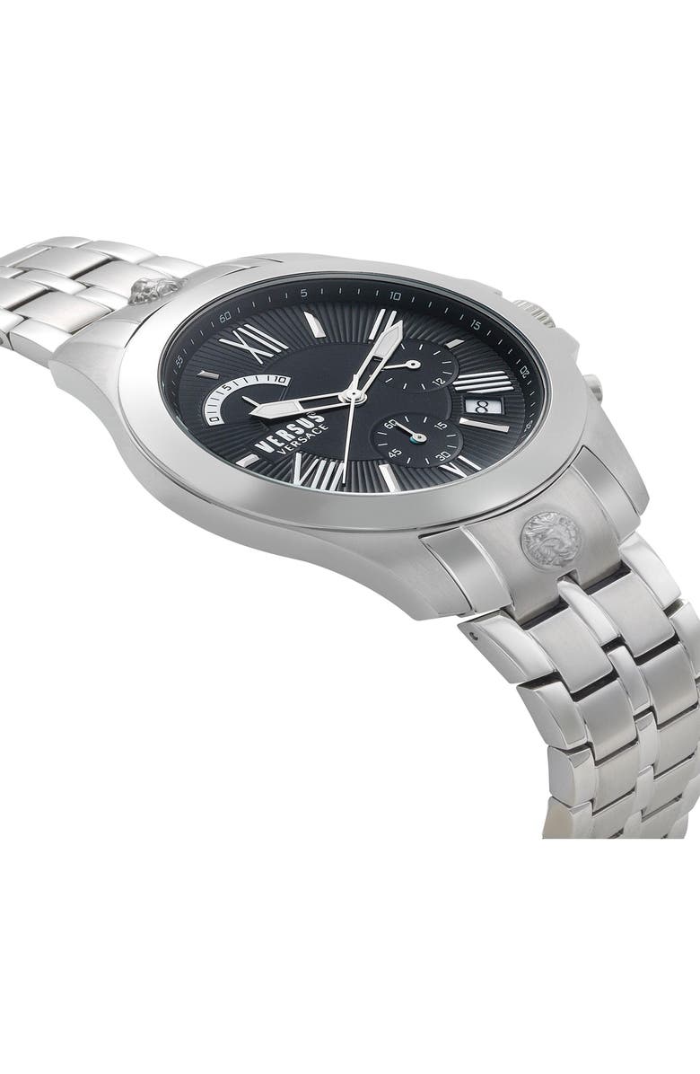 VERSUS Versace VERSUS by Versace Lion Chronograph Bracelet Watch, 44mm, Alternate, color, 
