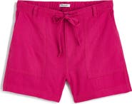 Madewell Drawstring Linen Shorts