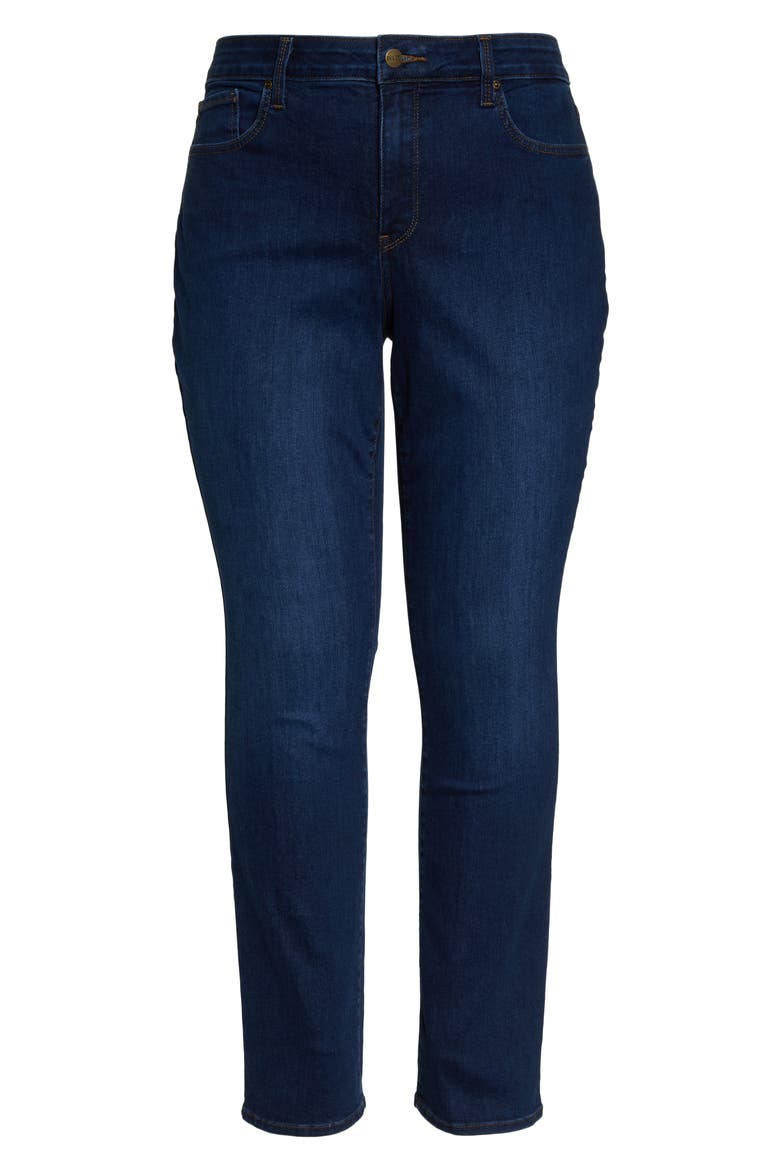 Marilyn High Rise Straight Leg Jeans, Alternate, color, COOPER