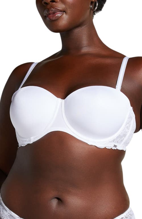 Hunkemöller Angie Padded Strapless Underwired Bra in White  product
