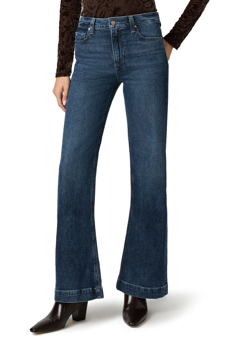 Leenah High Waist Wide Leg Jeans, Main, color, DEANS LIST