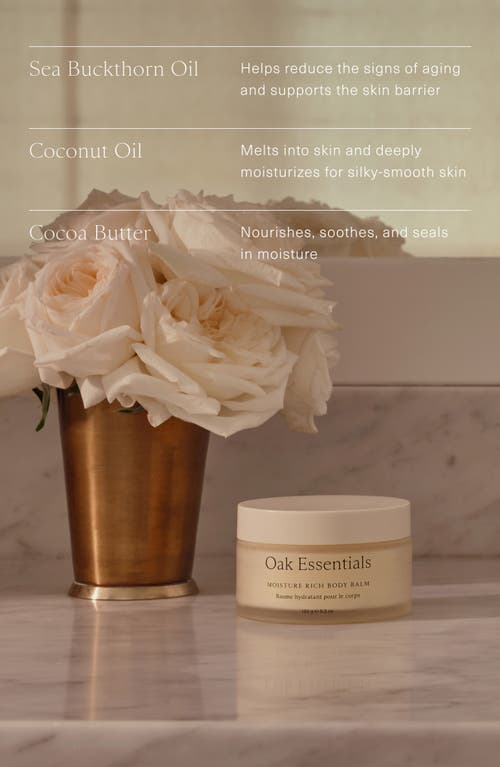 Oak Essentials Moisture Rich Body Balm In No Color