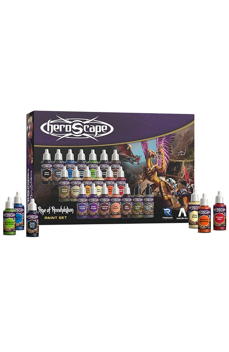 Renegade Games Age of Annihilation Paint Set, 20 Colors, Alternate, color, 