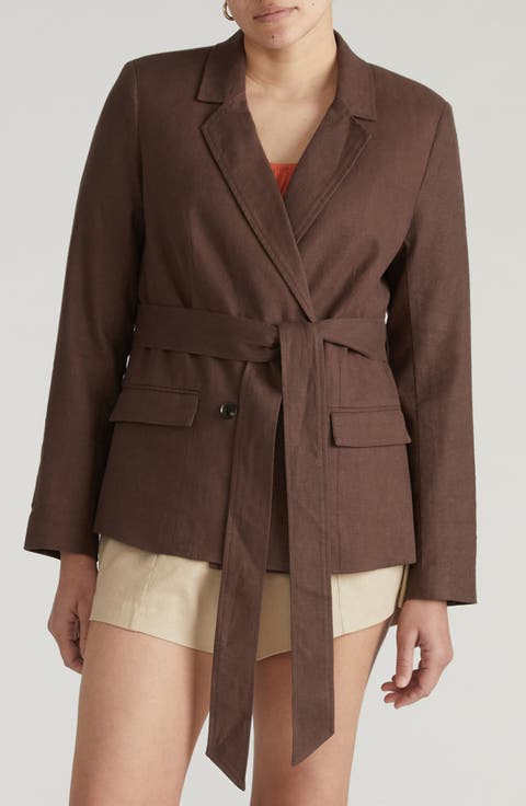 Henning Belted Blazer