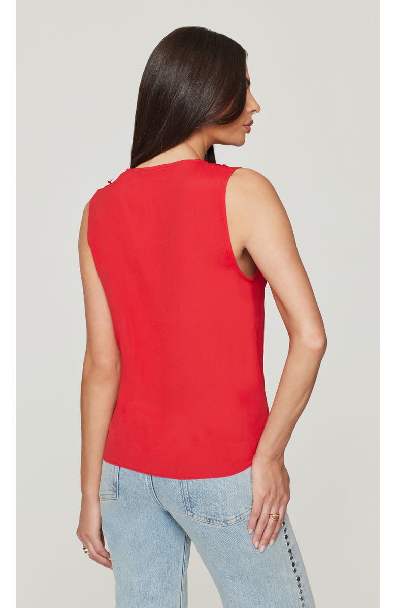 Generation Love Adiha Lace Combo Blouse, Alternate, color, Cherry