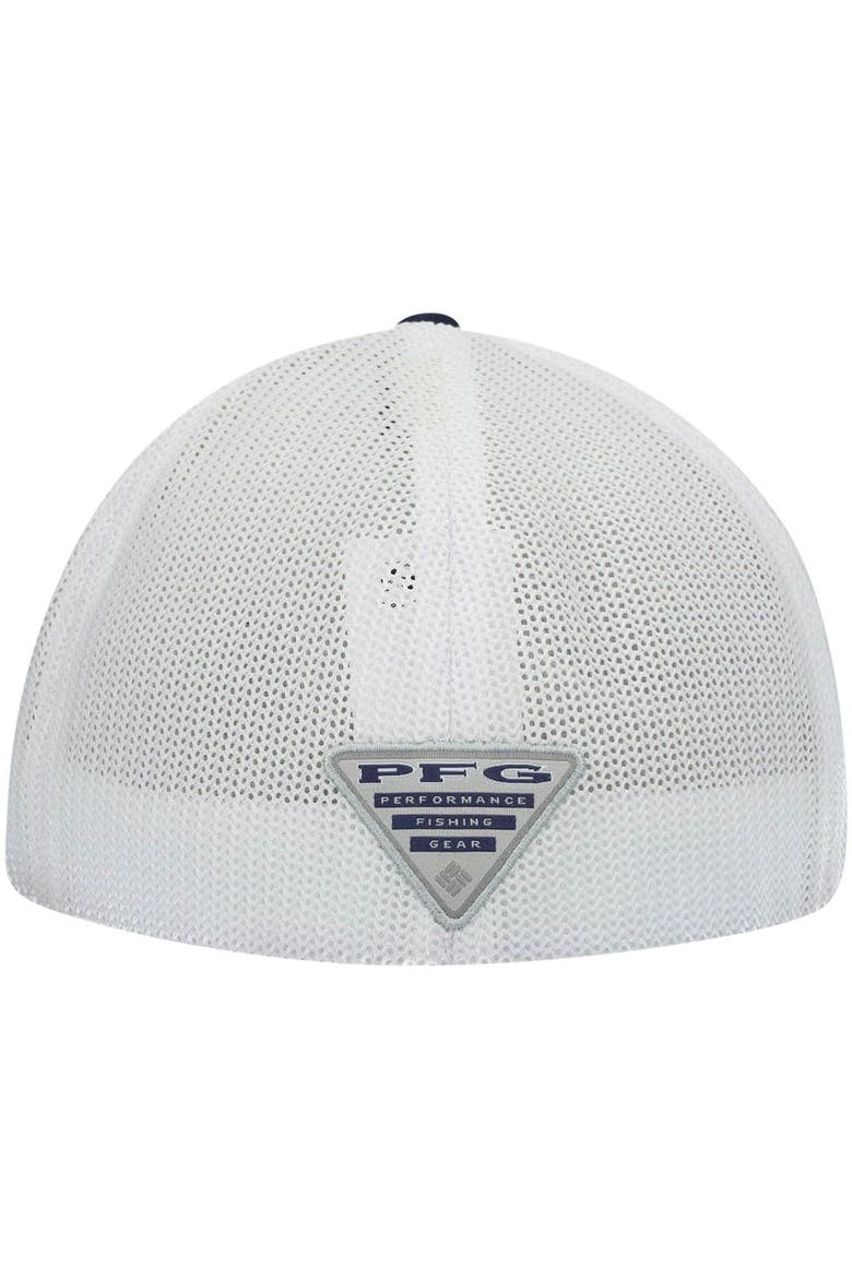 Men's Columbia Navy/Gray Dallas Cowboys PFG Flex Hat, Alternate, color, Navy
