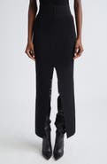 Rick Owens Concordian Sliced Wool Knit Skirt