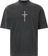 AllSaints Knox Embroidered Graphic T-Shirt