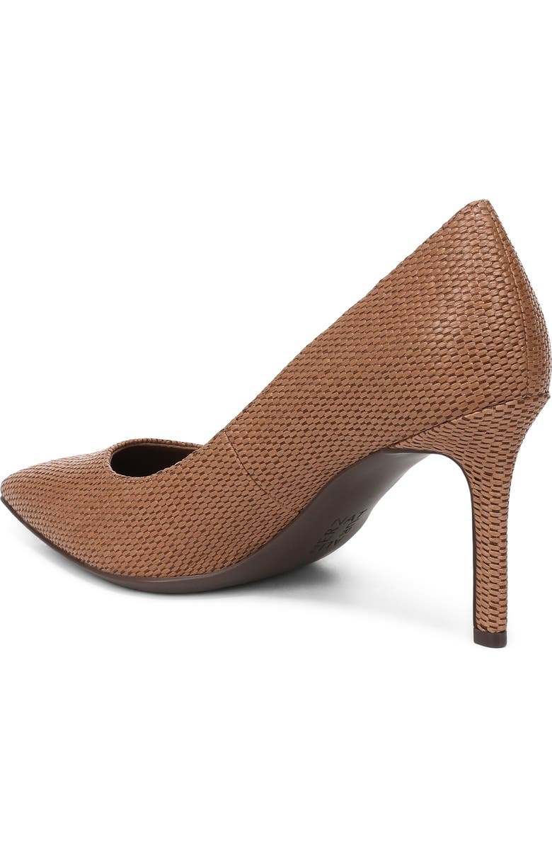 Naturalizer Anna Pointed Toe Pump, Alternate, color, Walnut Wake