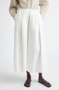 Kallmeyer Isolde Pleated Starched Organic Cotton Poplin Maxi Skirt