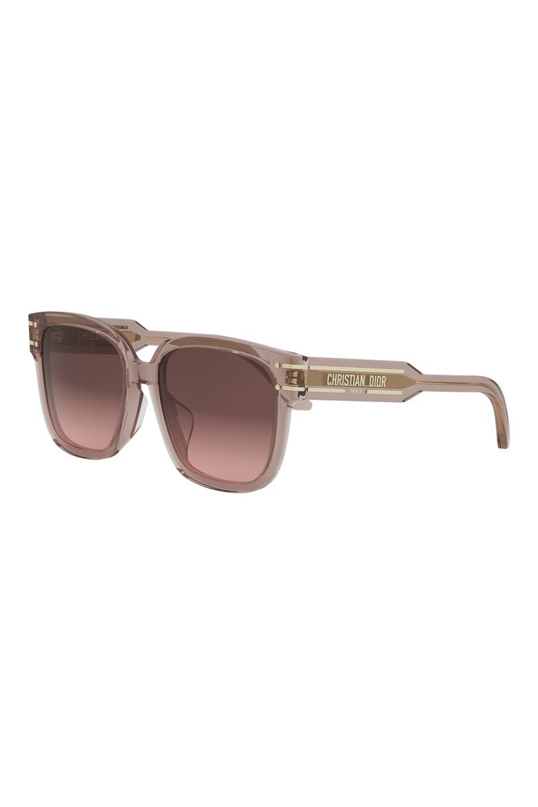 DiorSignature S7F 58mm Square Sunglasses (Women) | Nordstrom