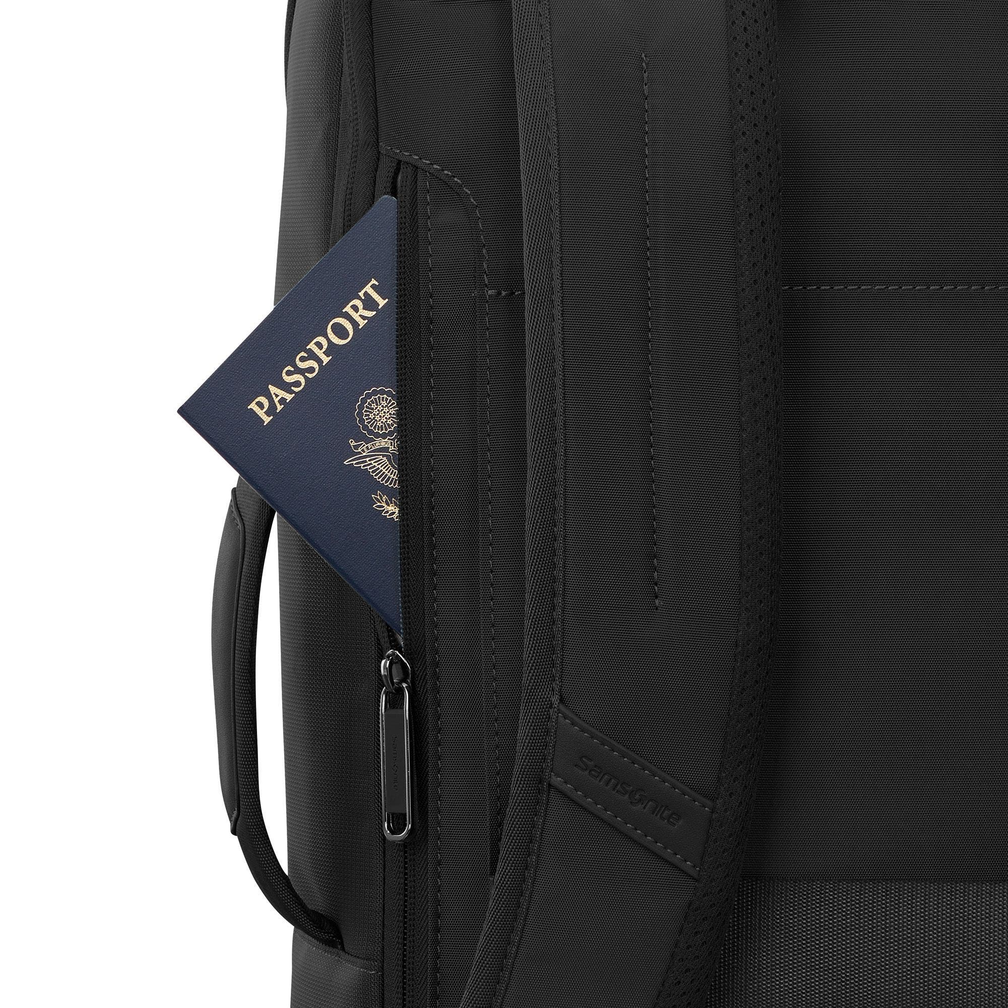 Samsonite Silhouette 18 Travel Backpack, Alternate, color, Black