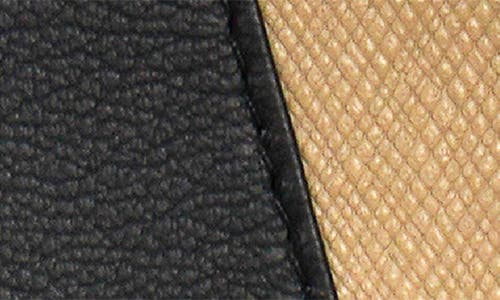Shop Champs Iconic Id Flap Leather Bifold Wallet In Black/ivory