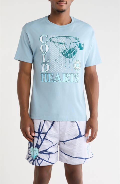 Cold Hearts Basketball Graphic Tee
