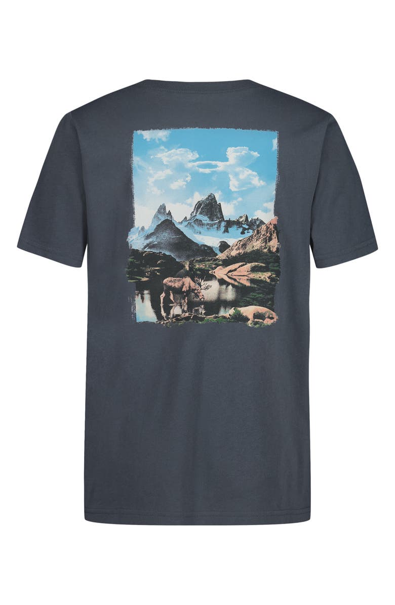 Under Armour Kids' Adventure Graphic T-Shirt, Alternate, color, Black