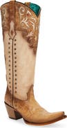 CORRAL Stud & Overlay Western Boot