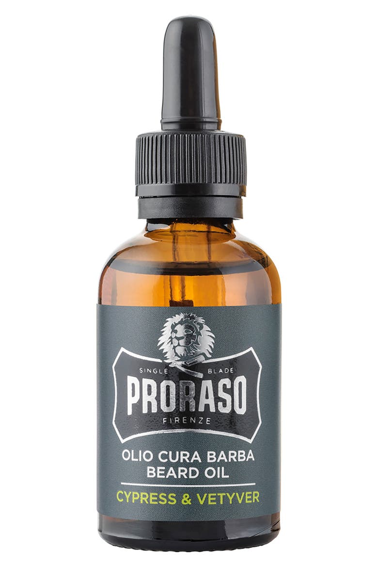 Men's Grooming Cypress & Vetyver Beard Oil, Main, color, NO COLOR