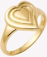 Rizen Jewelry Emanate Love Signet Heart Ring
