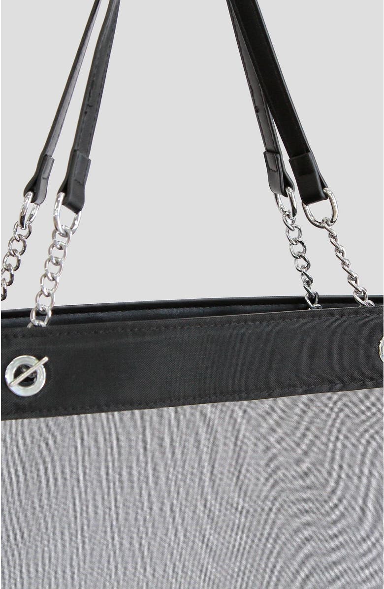 Belle & Bloom Wild Lover Tote Bag, Alternate, color, Black/White