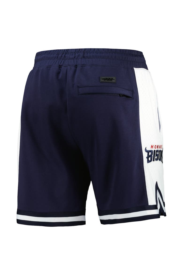 Men's Pro Standard Navy Howard Bison Script Tail DK 2.0 Shorts, Alternate, color, Navy