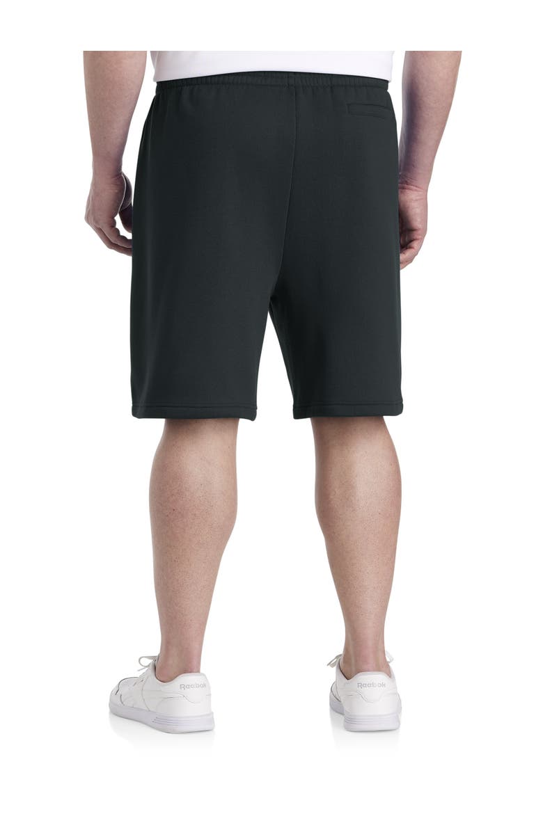 Big & Tall Performance Fleece Shorts, Alternate, color, BLACK