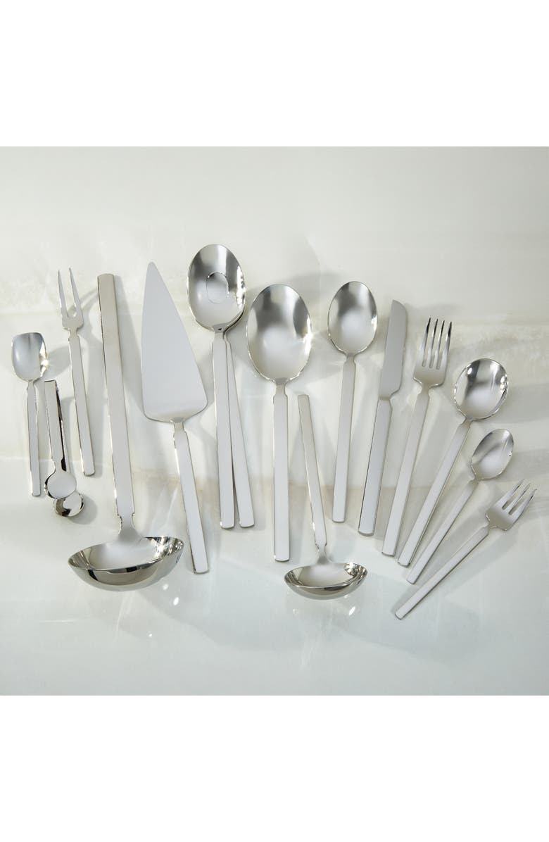 BergHOFF Elegant Stainless Steel 75-Piece Flatware Set, Alternate, color, Silver