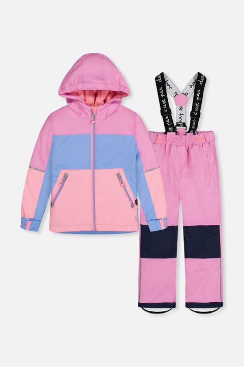 Chill Lightweight Hooded Jacket & Foot Strap Pants Two Piece Snowsuit