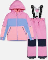 Deux par Deux Chill Lightweight Hooded Jacket & Foot Strap Pants Two Piece Snowsuit