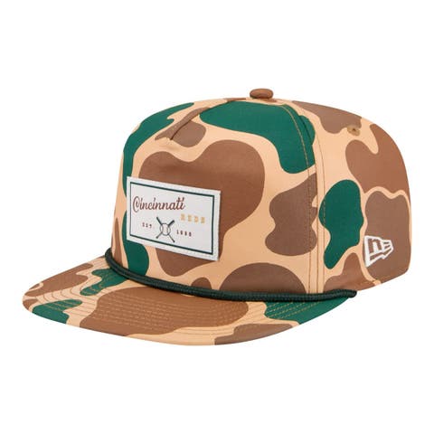 Men's New Era  Camo Cincinnati Reds Duck 19TWENTY Adjustable Hat