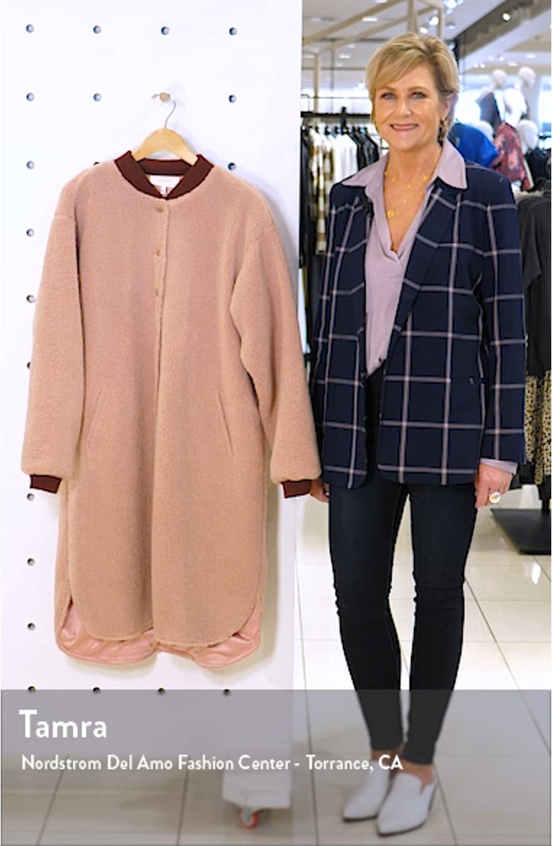 Longline Bomber Coat, sales video thumbnail