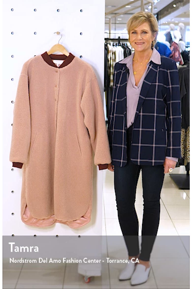 Longline Bomber Coat video