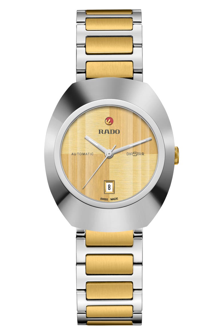 DiaStar Original Bracelet Watch, 30mm, Main, color, GOLD SILVER