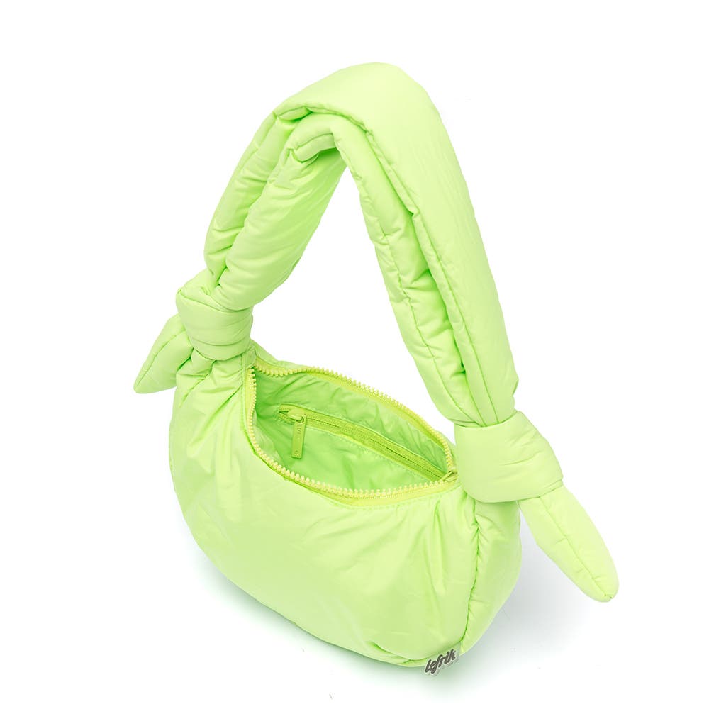 Biwa Puffy Micro Bag, Alternate, color, LIME