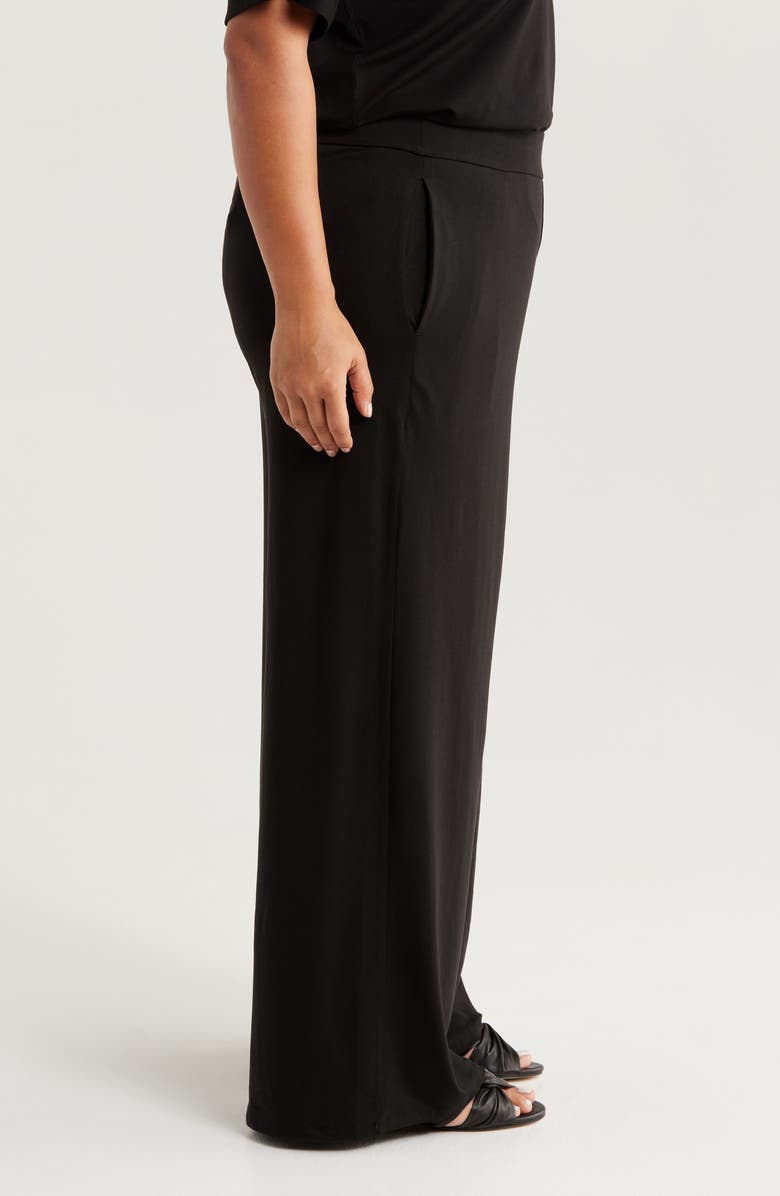 Eileen Fisher High Waist Wide Leg Pants, Alternate, color,
