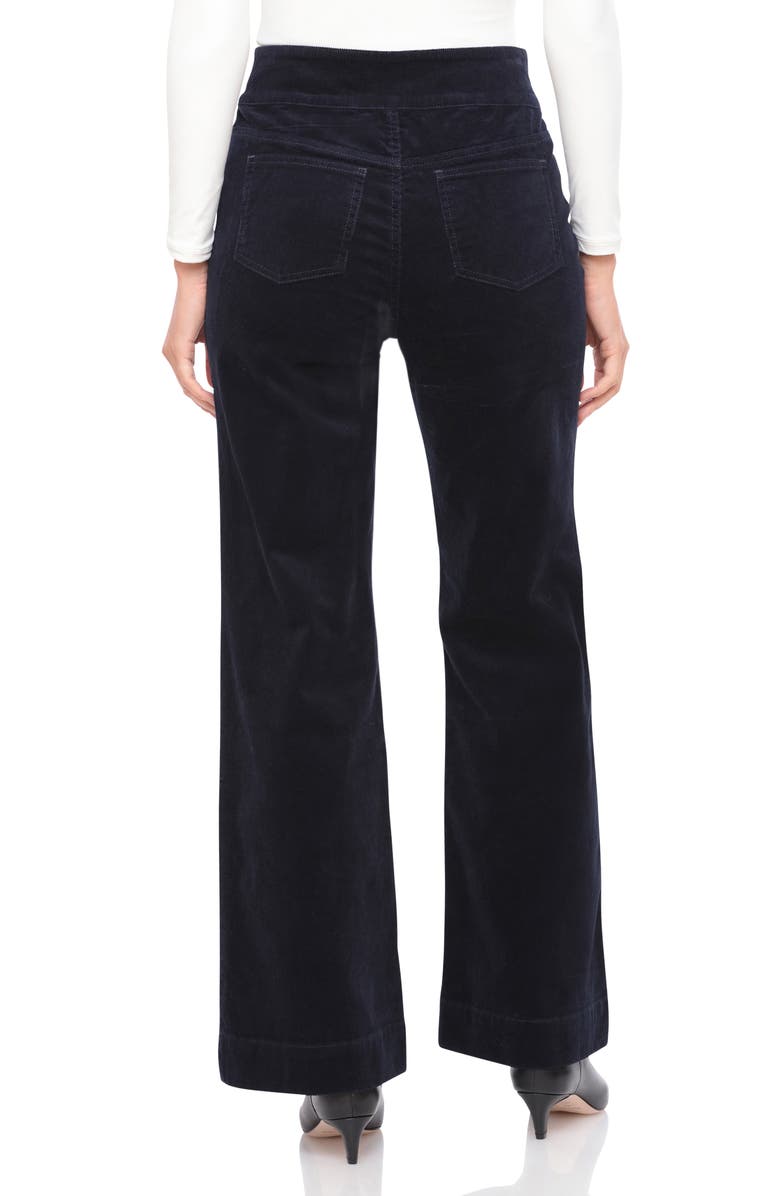 Bagatelle High Waist Straight Leg Corduroy Pants, Alternate, color,