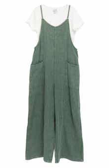 Speechless Kids' T-Shirt & Wide Leg Jumpsuit Set