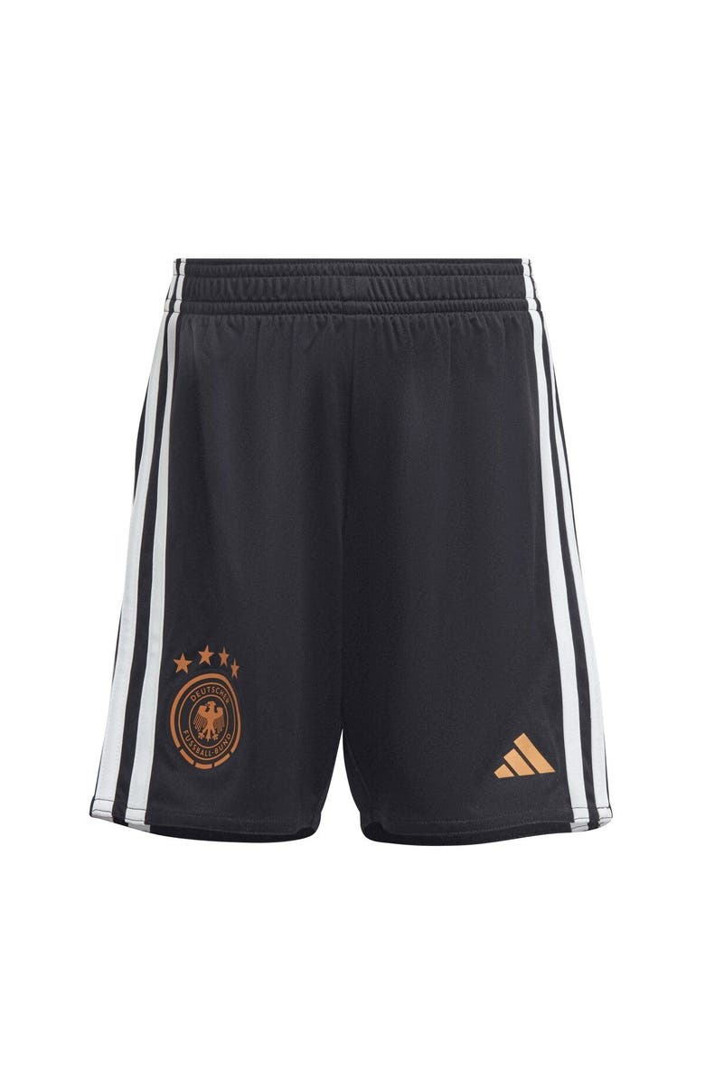 adidas Toddler adidas White/Black Germany National Team 2022/23 Home Mini Kit, Alternate, color,