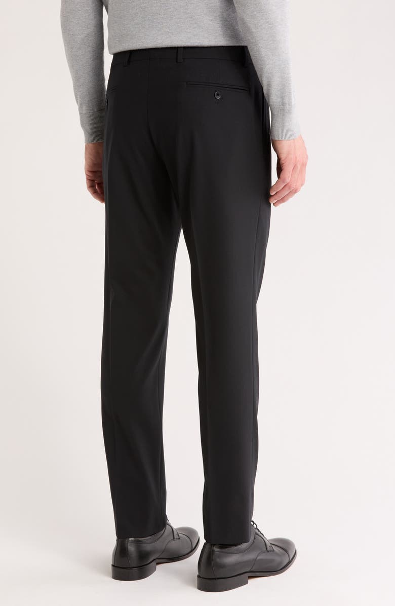 Brooks Brothers Classic Fit Suit Pants, Alternate, color, Black