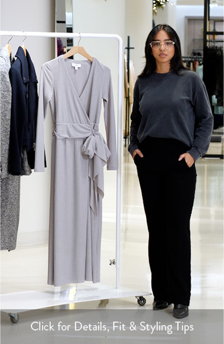 Madeline Maxi Wrap Dress, sales video thumbnail