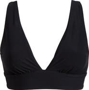 BONDI BORN Amelia Longline Bikini Top