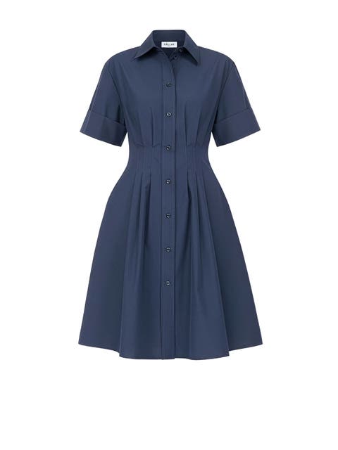 Bergamo Fit and flare shirt dress