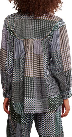 Night After Night Cotton Button-Up Pajama Shirt