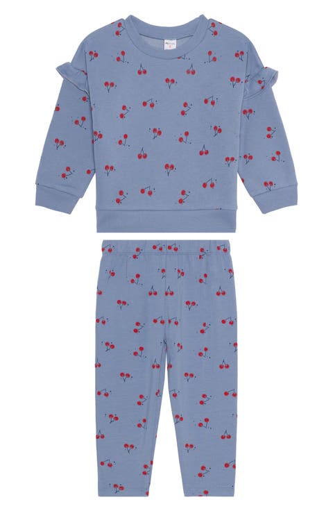 Kids' Print Sweatshirt & Sweatpants Set (Toddler & Little Kid)