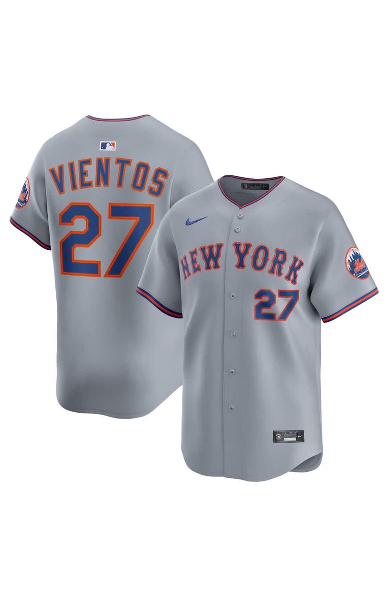 Nike Men
s Nike Mark Vientos Gray New York Mets All-Star Limited Jersey, Main, color, Gray