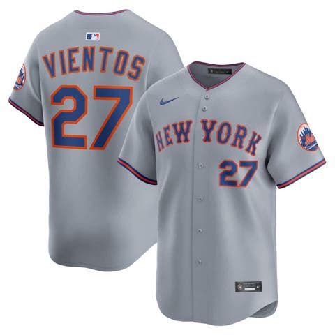 Men
s Nike Mark Vientos Gray New York Mets All-Star Limited Jersey